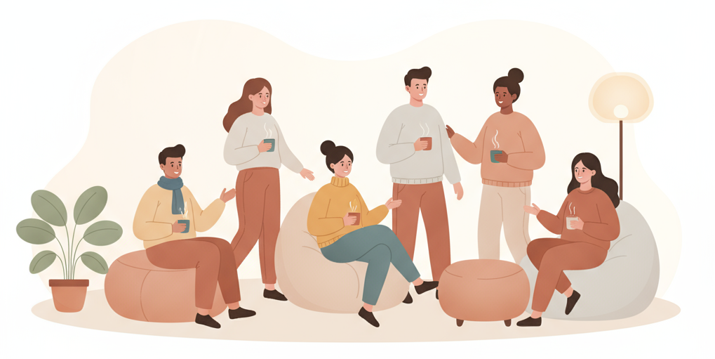 Community of people connecting through Bimble